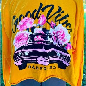 Long Sleeve Crop Top